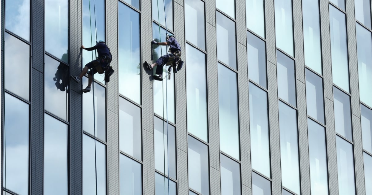 ガラス清掃のメインイメージ画像